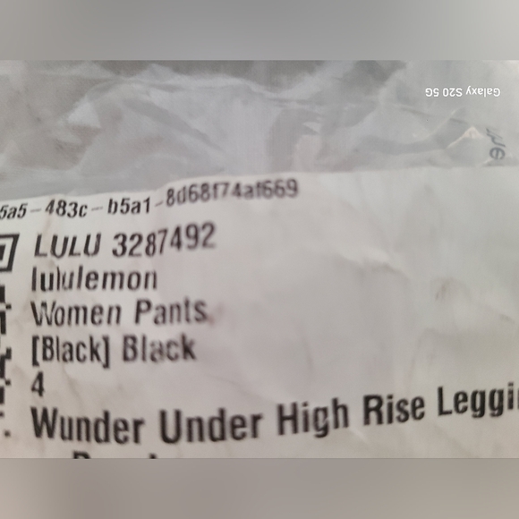 Lulumon Wunder Under High-Waisted Leggings - Picture 5 of 5